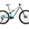 Orbea VTT électrique Rise H30 - Gris / Bleu 2022 -Promos VTT Magasin 433152