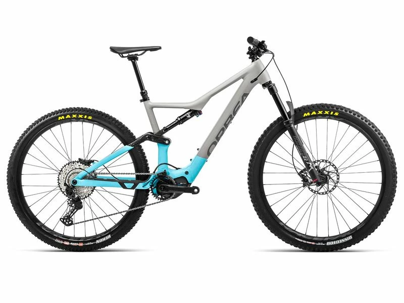 Orbea VTT électrique Rise H30 - Gris / Bleu 2022 3 Orbea VTT électrique Rise H30 - Gris / Bleu 2022