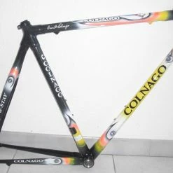 Cadre Colnago C40 B-Stay 2003 T.57 S/C 1" LX14 Jaune/Carbone