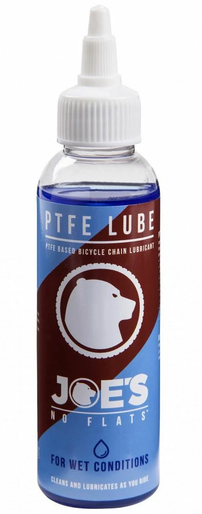 Lubrifiant Chaîne Burette 125ml Joe's No Flats PTFE Wet Lube Conditions Humides 3 Lubrifiant Chaîne Burette 125ml Joe's No Flats PTFE Wet Lube Conditions Humides