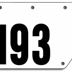 FS Plaques Cadre Route Etape Polyéthylène 13.5x9cm