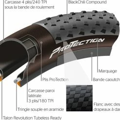 Pneu Continental Gravel Terra Speed ProTection 27.5x1.50/650x40B Tubeless Ready -Promos VTT Magasin pneu continental gravel terra speed protection 275x150 650x40b tubeless ready art 101717 p image 98536 grande