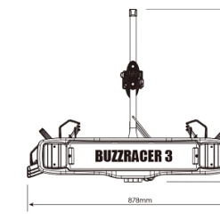 Porte Vélo BuzzRack BuzzRacer 3 9 Porte Vélo BuzzRack BuzzRacer 3 -Promos VTT Magasin porte velo buzzrack buzzracer 3 p image 95207 grande