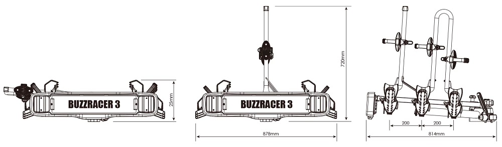 Porte Vélo BuzzRack BuzzRacer 3 6 Porte Vélo BuzzRack BuzzRacer 3 – Image 4