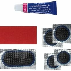 FS Trousse Réparation Ferdus Velo Vtt Et Route : 5 Rustines + Râpe + Colle